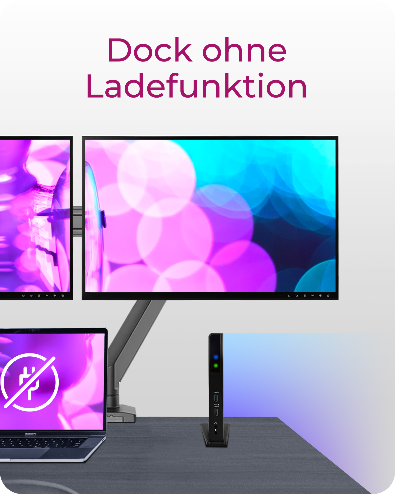 11-in-1 USB 3.0 Type-A + Type-C® Dock mit zwei HDMI® Anschlüssen