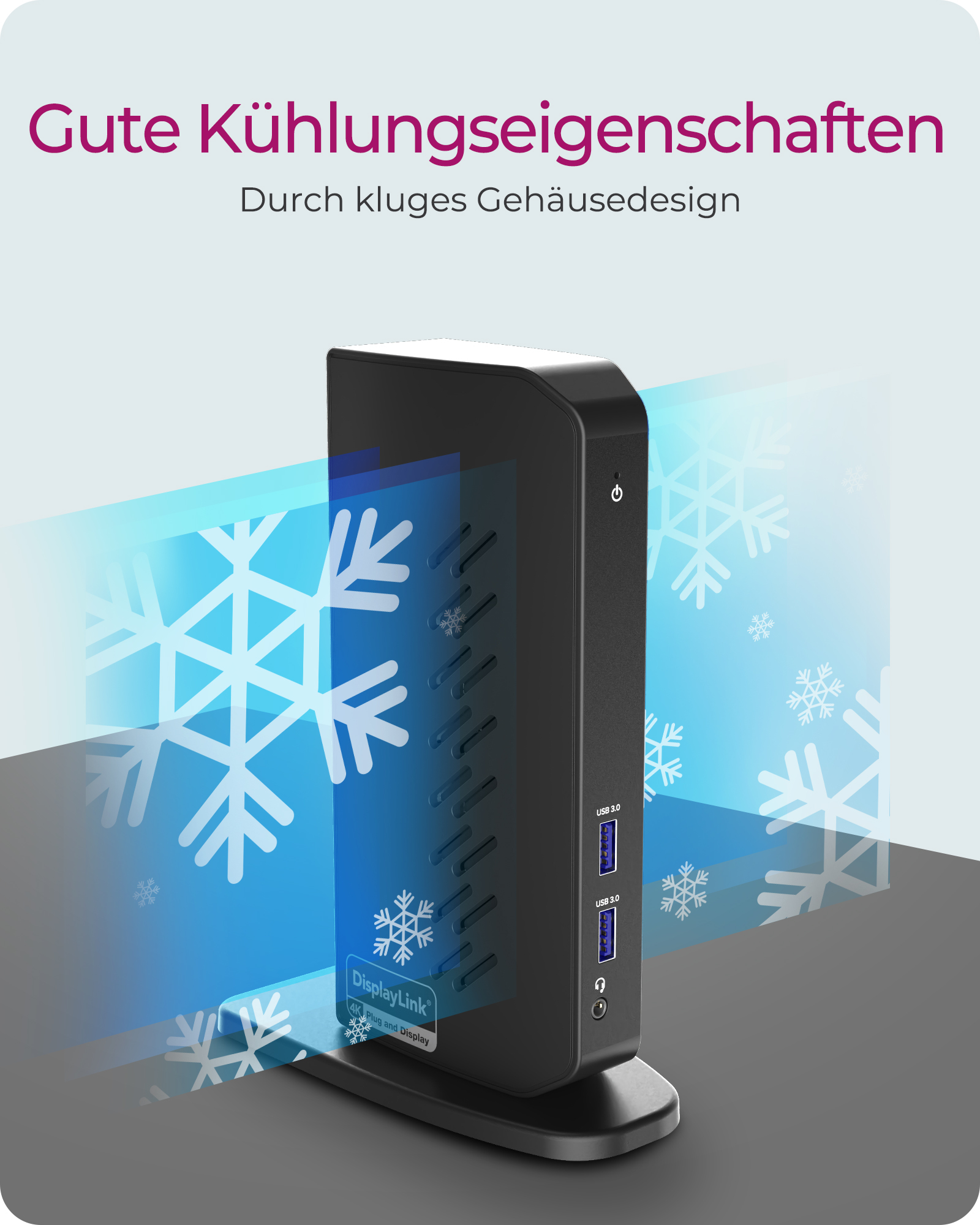 12-in-1 USB Type-C® & Type-A Dock mit zweifachem Videoausgang