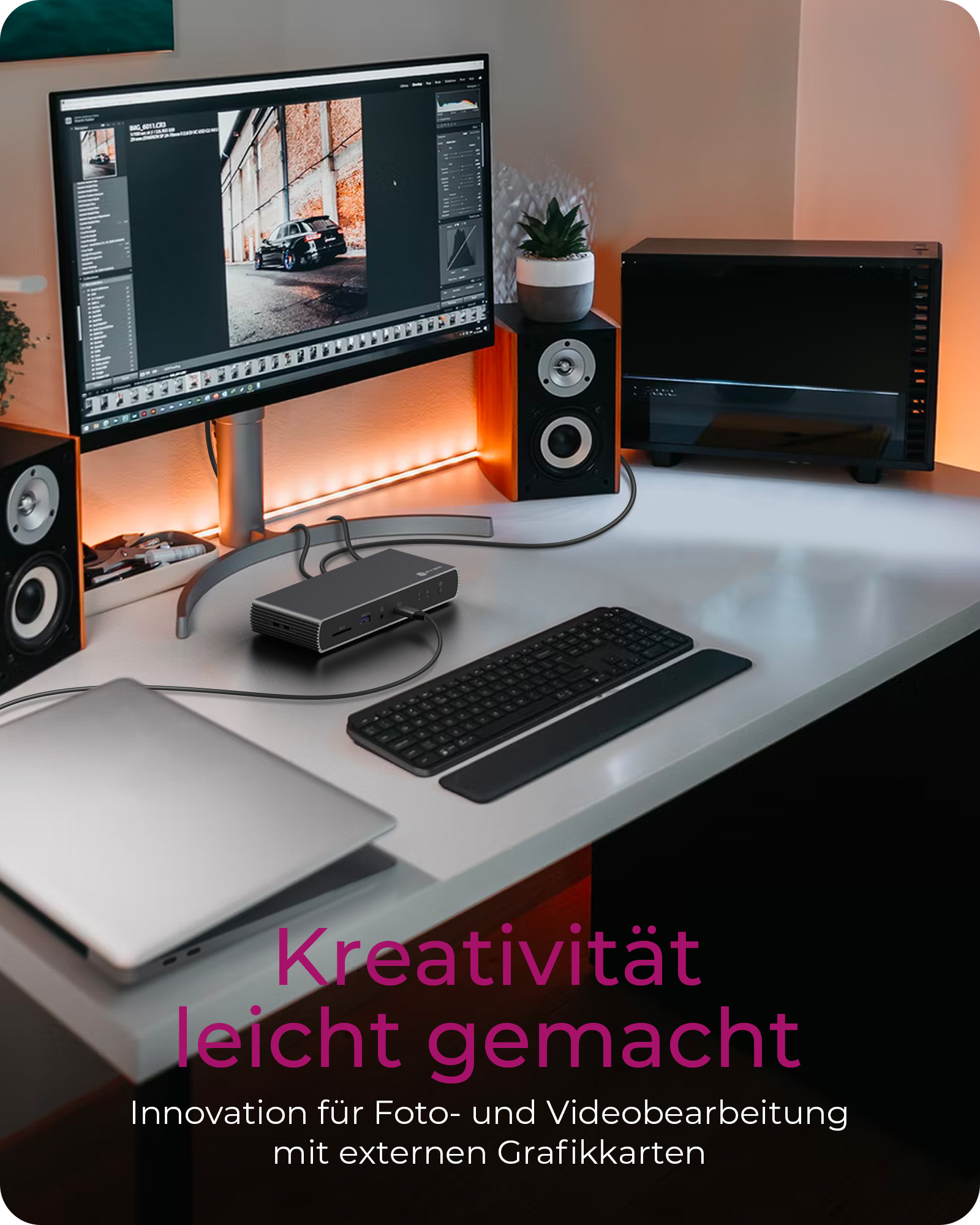 10-in-1 Thunderbolt™ 4 Dock mit PD 100 W