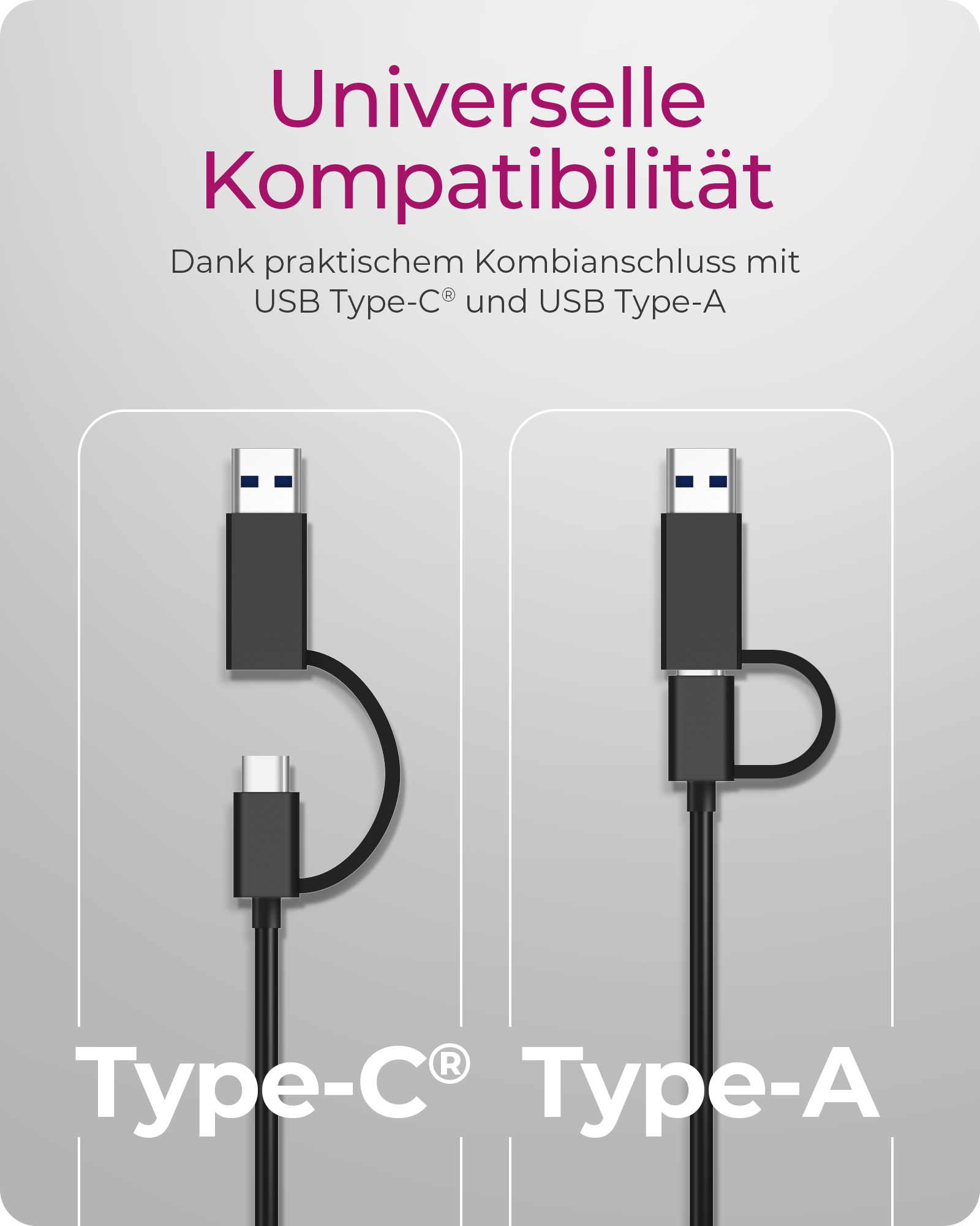 USB Type-A oder Type-C® zu 2.5 Gigabit Ethernet LAN Adapter
